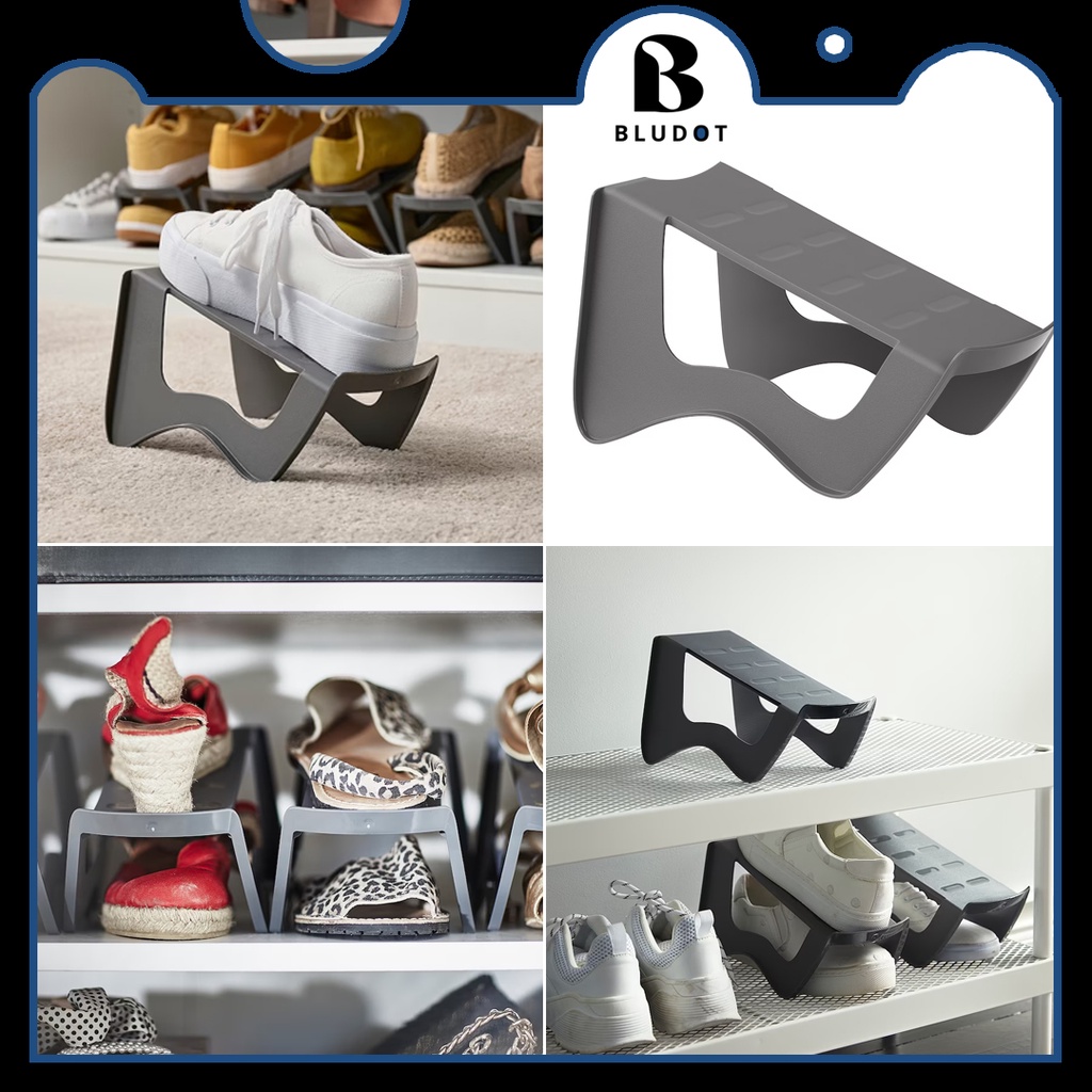 IKEA SHOE ORGANIZER MURVEL SHOE ORGANIZER GREY COLOR 14X14X24CM SHOE