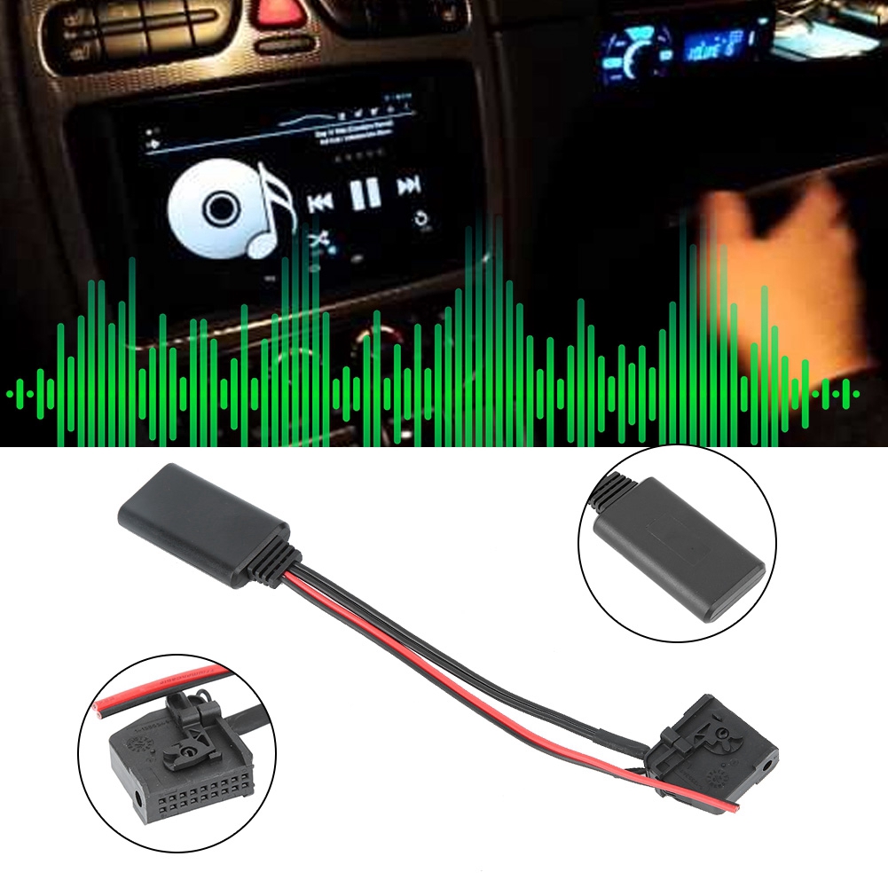 Wireless Receiving Bluetooth Audio Aux Wire Accessory Fit For Benz Shopee Malaysia