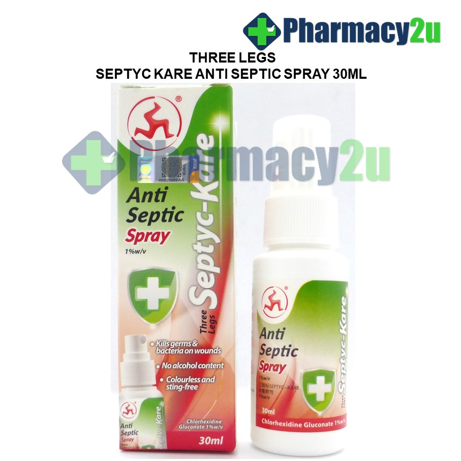 THREE LEGS SEPTYC KARE ANTI SEPTIC SPRAY 30ML(ANTISEPTIC FOR TREATMENT