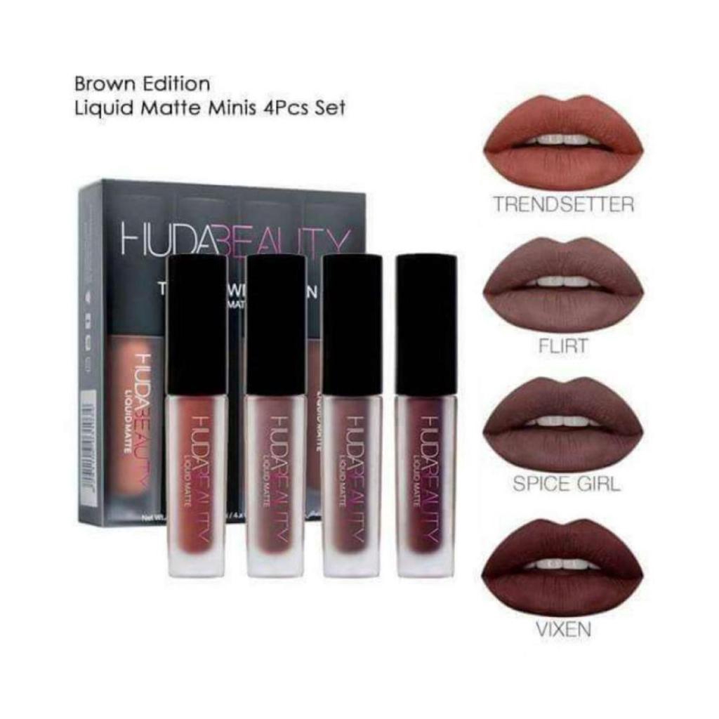 huda liquid matte minis set