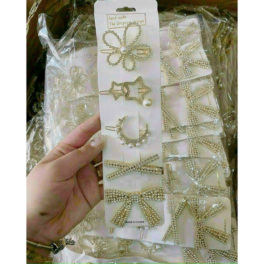 Korean Style Fashionable Hair Clip Set for Women