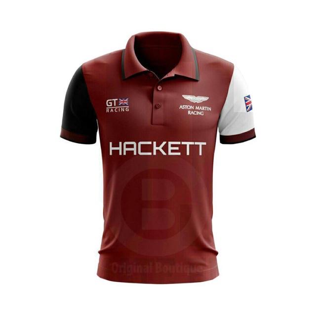 Baju T Berkolar Lelaki Kosong Warna Merah Hati Back View Baju T Berkolar Lelaki Kosong Warna Merah Hati Back View