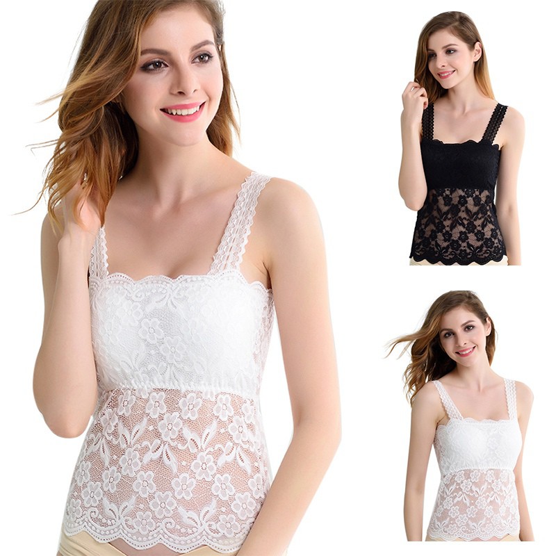 lace camisoles and tanks