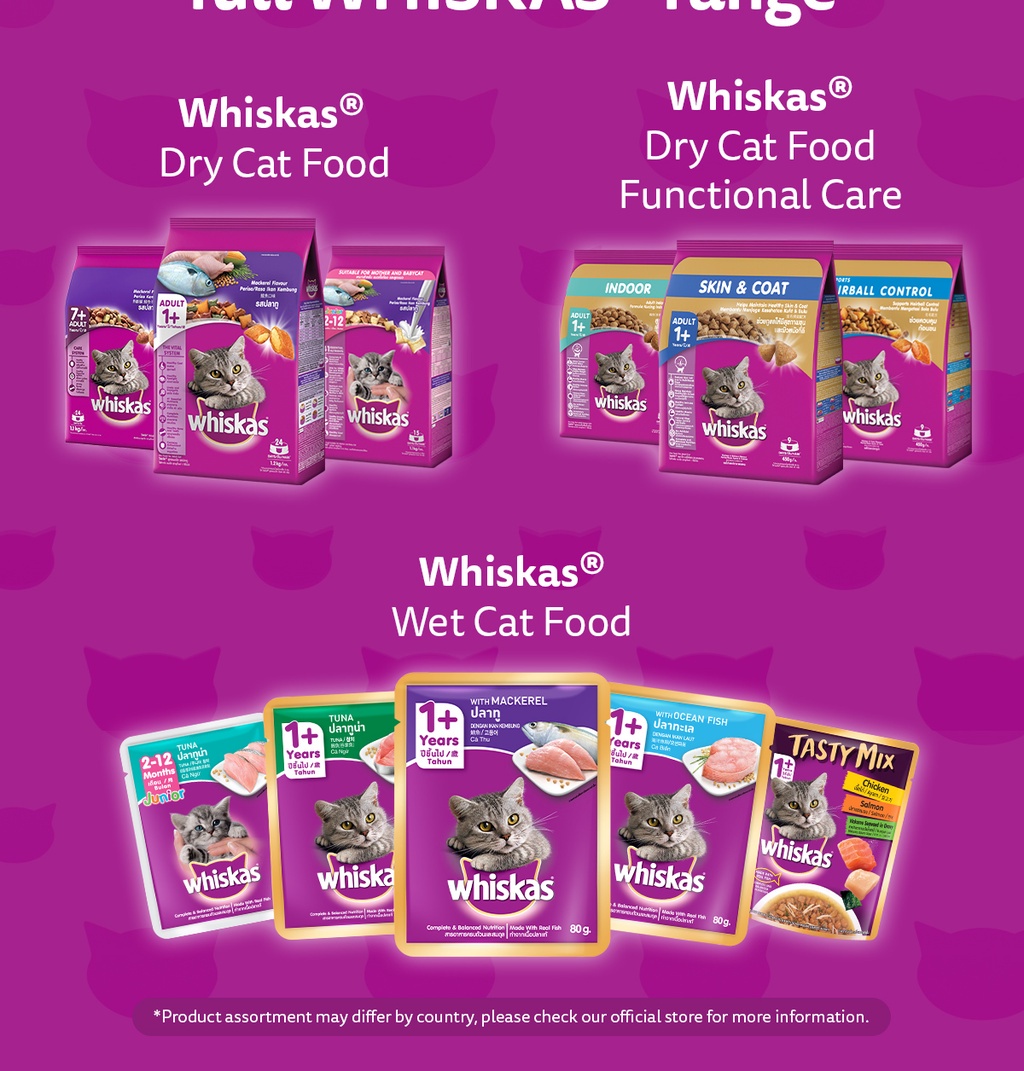 Whiskas Cat Food Can Cat Wet Food in Ocean Fish Flavor for Adult Cats (400g) Shopee Malaysia