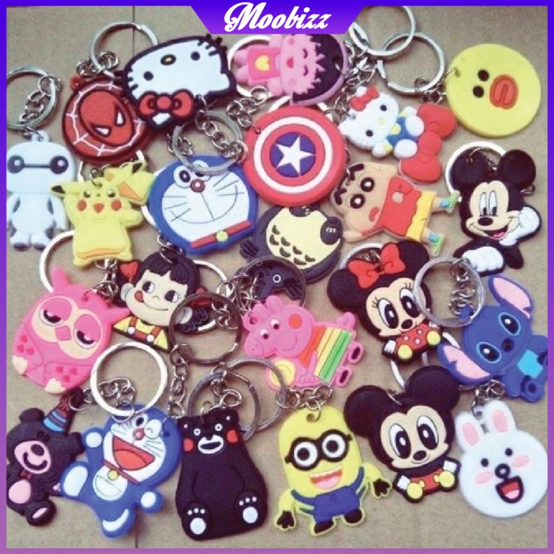 Cute Small Keychain Lanyar Freegift Keychain Cartoon Keychain Cartoon