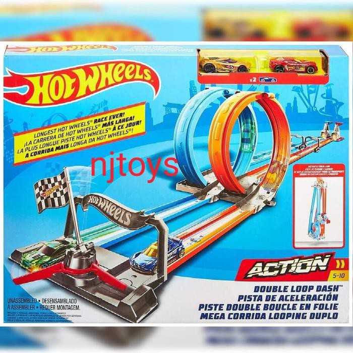 hot wheels double loop dash tesco