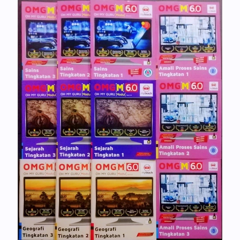 Oh My Guru Omg 6 0 Geografi Sains Sejarah Tingkatan 1 3 Shopee Malaysia