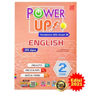 Buku Latihan : Power Up! Edisi 2021 Tingkatan 2 - Bahasa ...