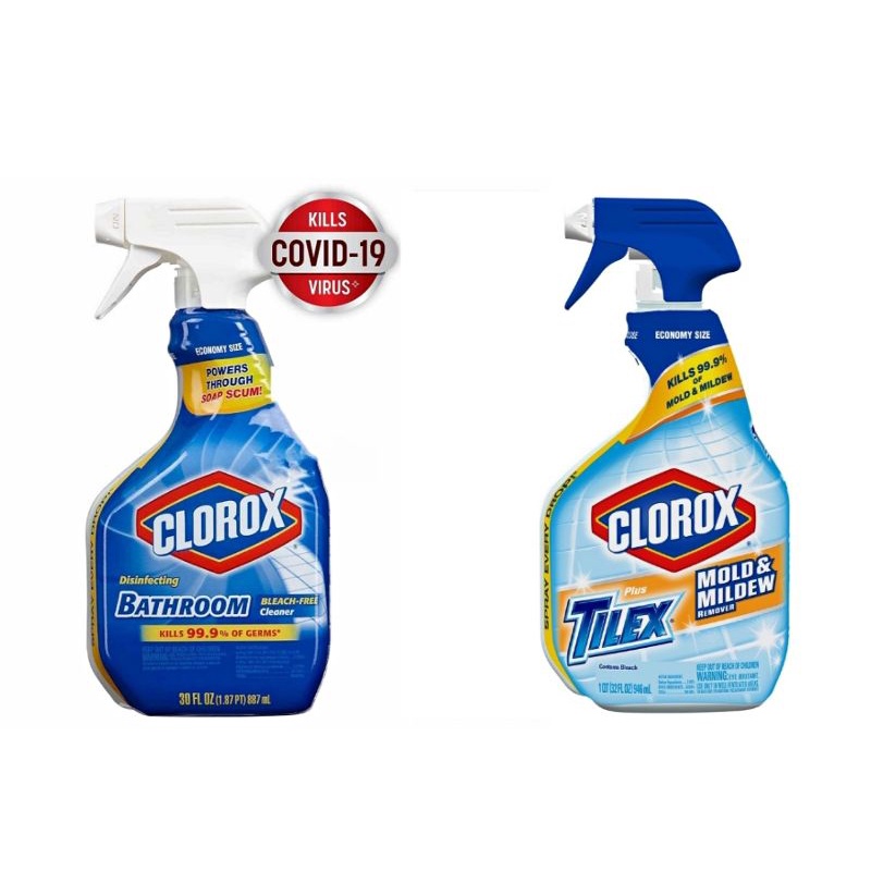 Clorox Plus Tilex Moldandmildew Removerdisinfecting Bathroom Shopee