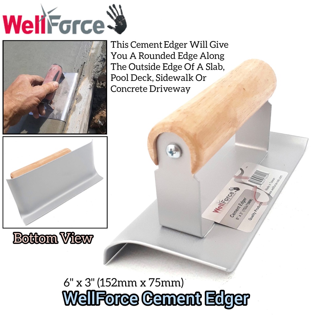 Wellforce Cement Edger Corner Straight Line Edge Shape For Construction ...