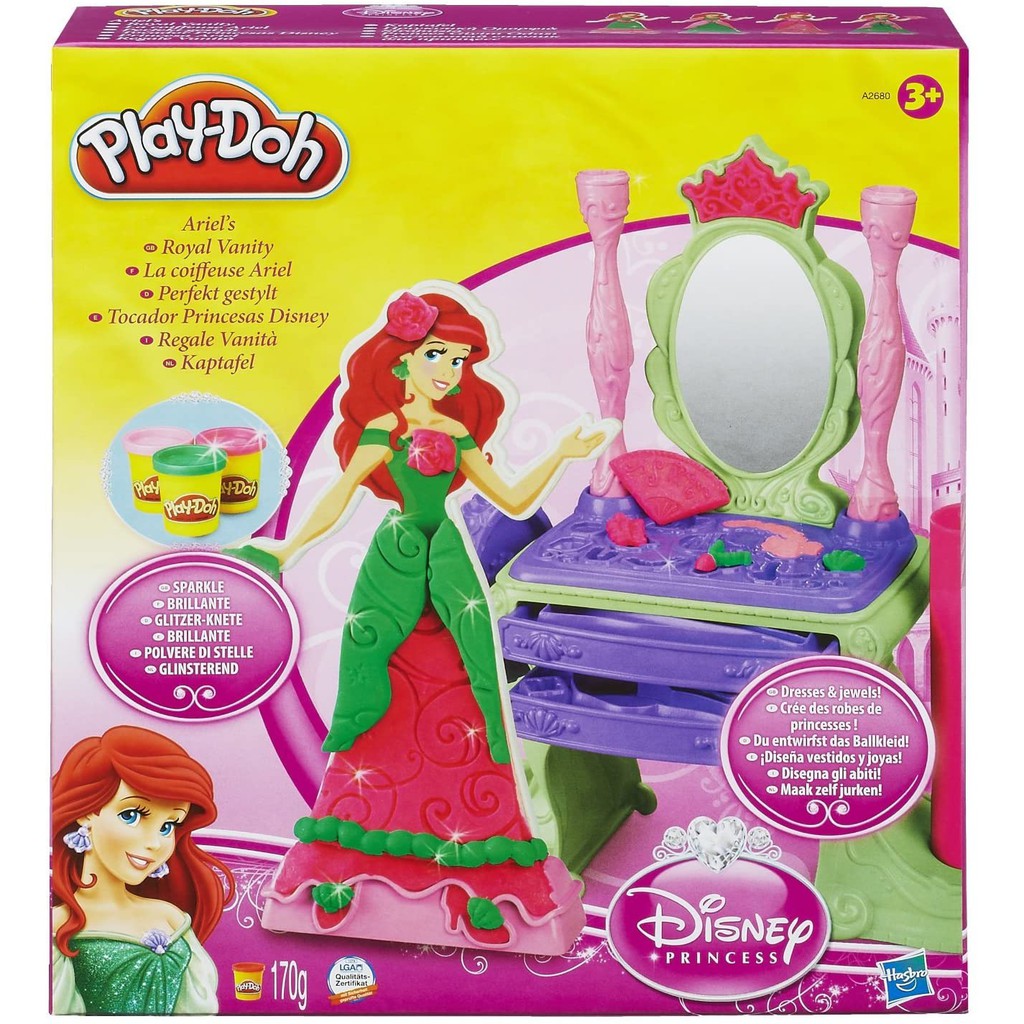 ariel play doh