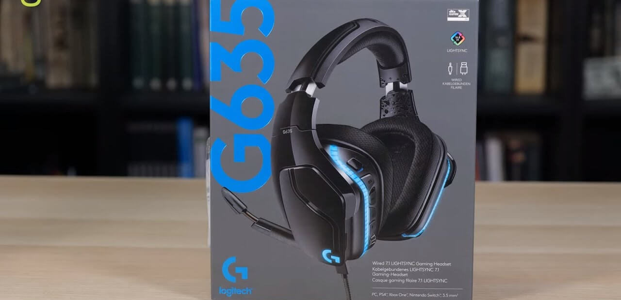 Logitech G633 Artemis Spectrum Rgb Wired 7 1 Surround Sound Gaming Headset Shopee Malaysia