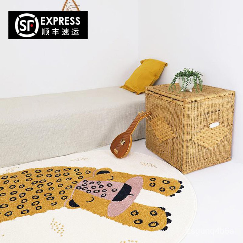 Shouldpermaidani Bentuk Haiwan Comel Kreatif Berbentuk Kanak Kanak Bilik Tidur Katil Permainan Merangkak Permaidani Anti Shopee Malaysia