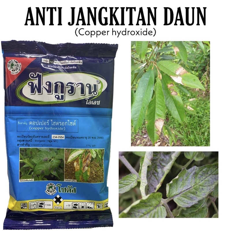 Anti jangkitan daun siam daun pokok rosak r4cun serangga perosak daun pokok