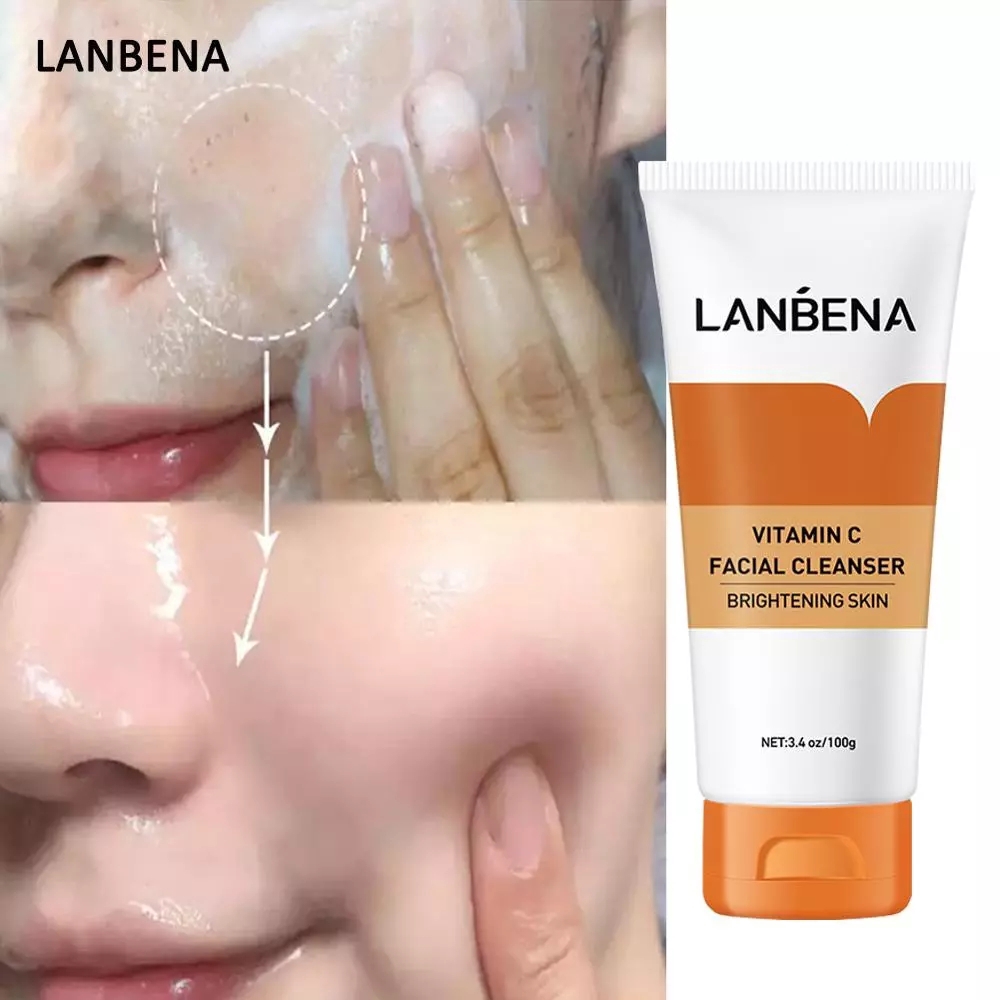 LANBENA Facial Cleanser Face wash Vitamin C Collagen Whitening | Shopee  Malaysia