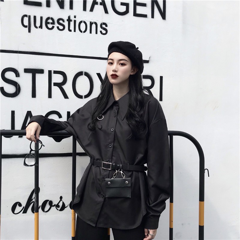 Korean Style Long Sleeve Blouse Fashion ...