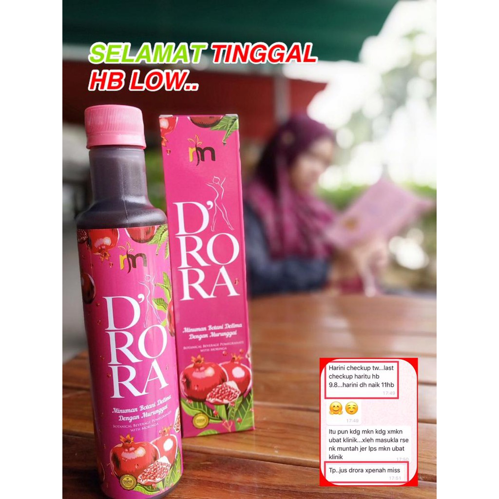 Jus Ibu Hamil Drora - HB Rendah & Kencing