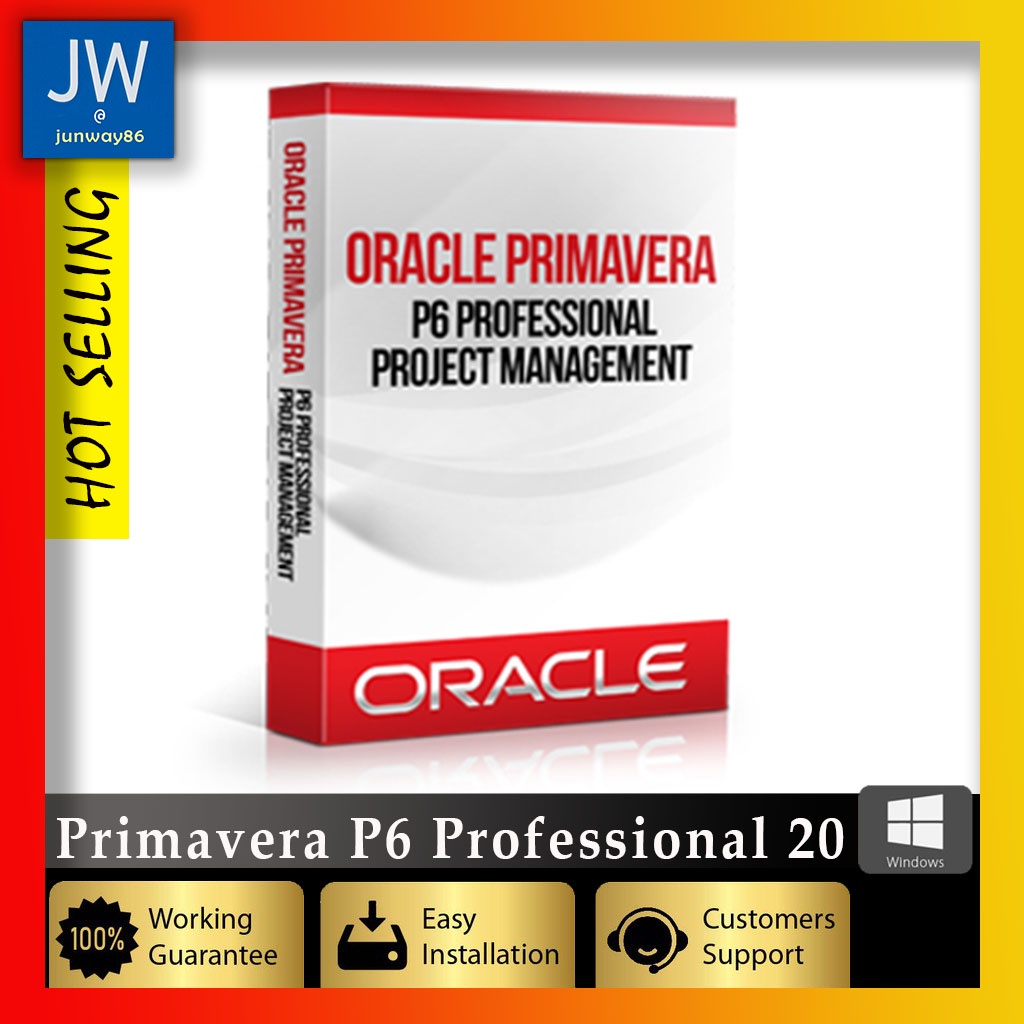 Primavera P6 Professional V. 19 ( Latest Project Management Software) - Full Version with Installation Tutorial