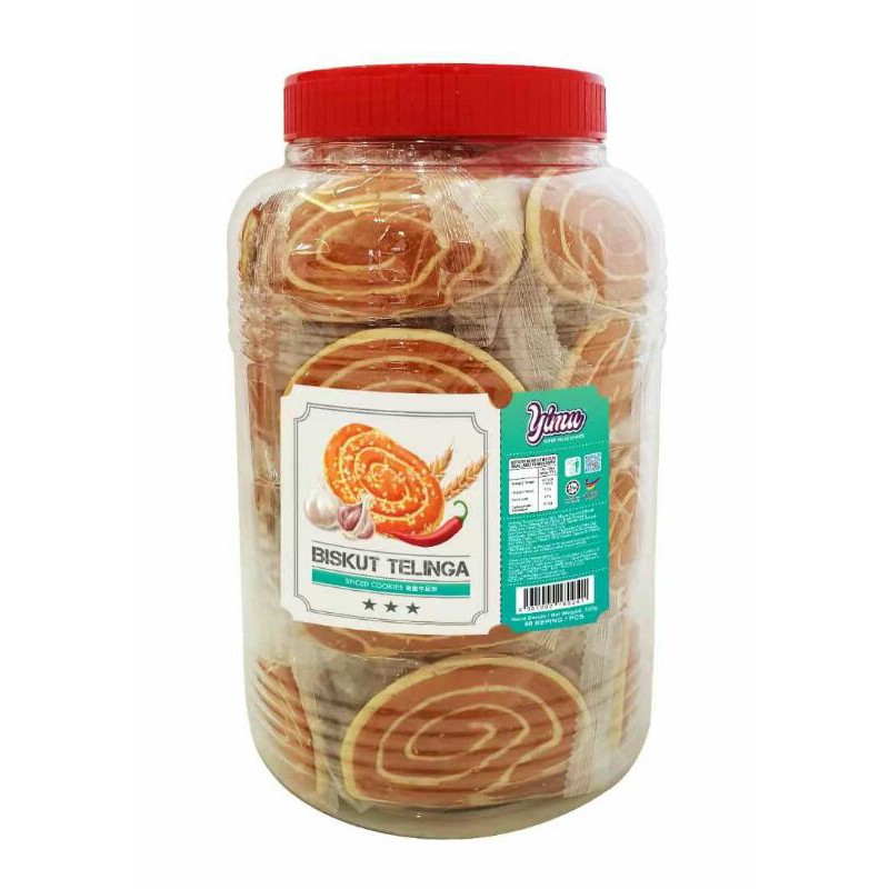 Biskut Telinga Spiced Cookies 720g (60 keping) | Shopee Malaysia