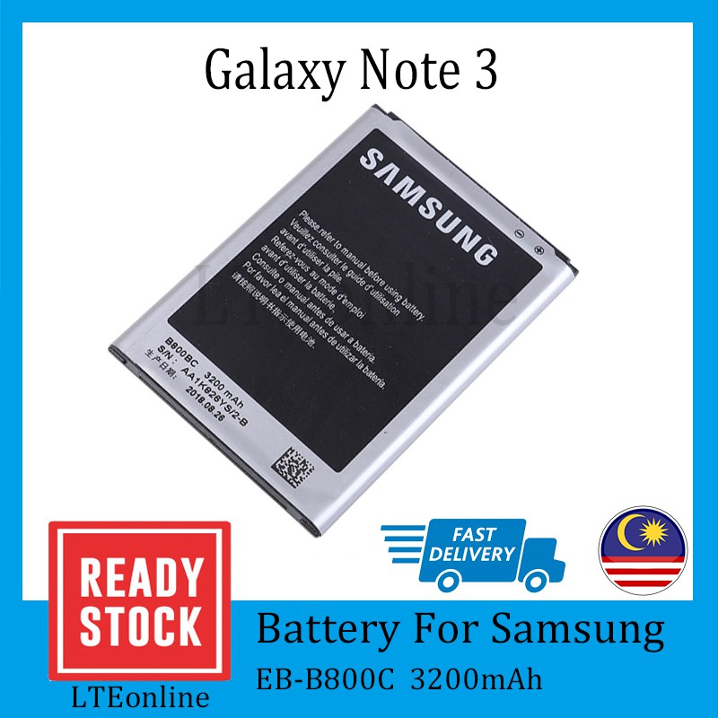 bateri samsung note 3