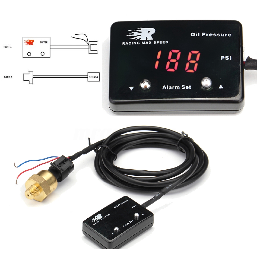 digital oil pressure gauge