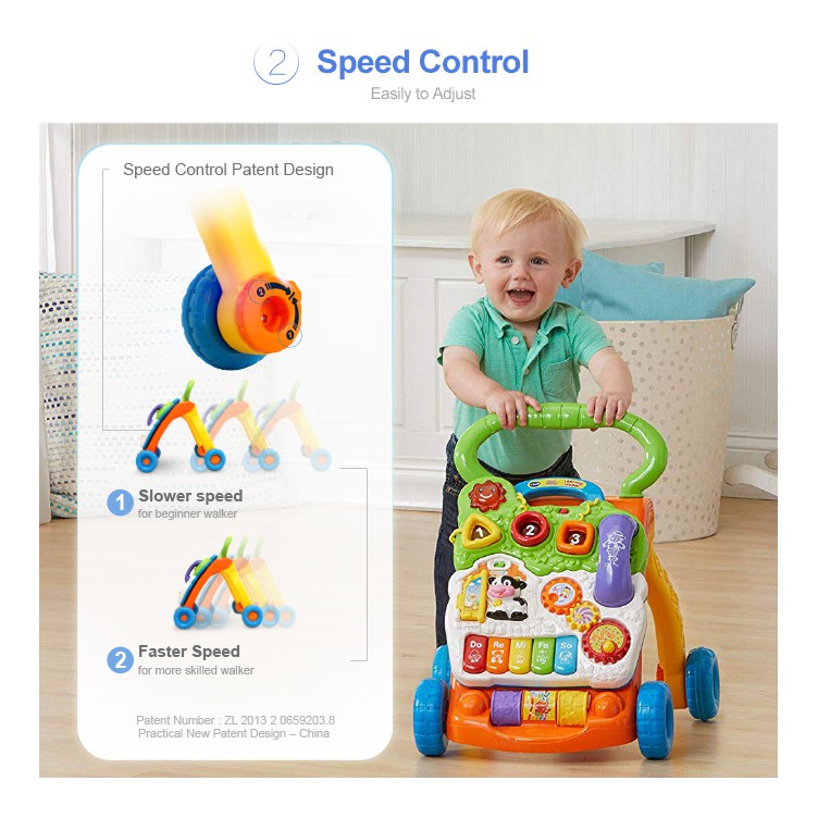 baby walker with speed control