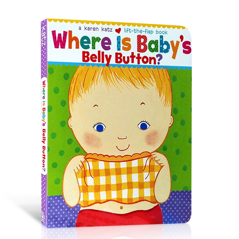 Where Is Baby's Belly Button By Karen Katz English Picture Story Card ...