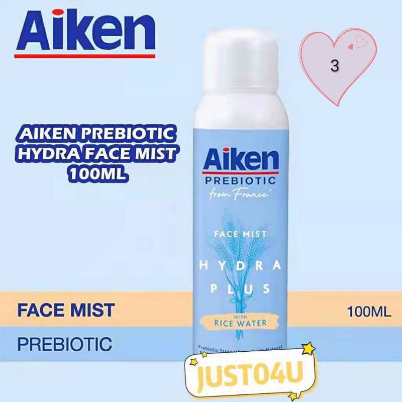 AIKEN PREBIOTIC HYDRA FACE MIST 100ML Shopee Malaysia