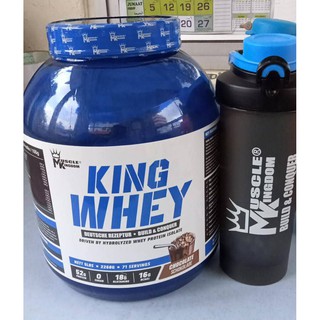 whey isolate muscle king