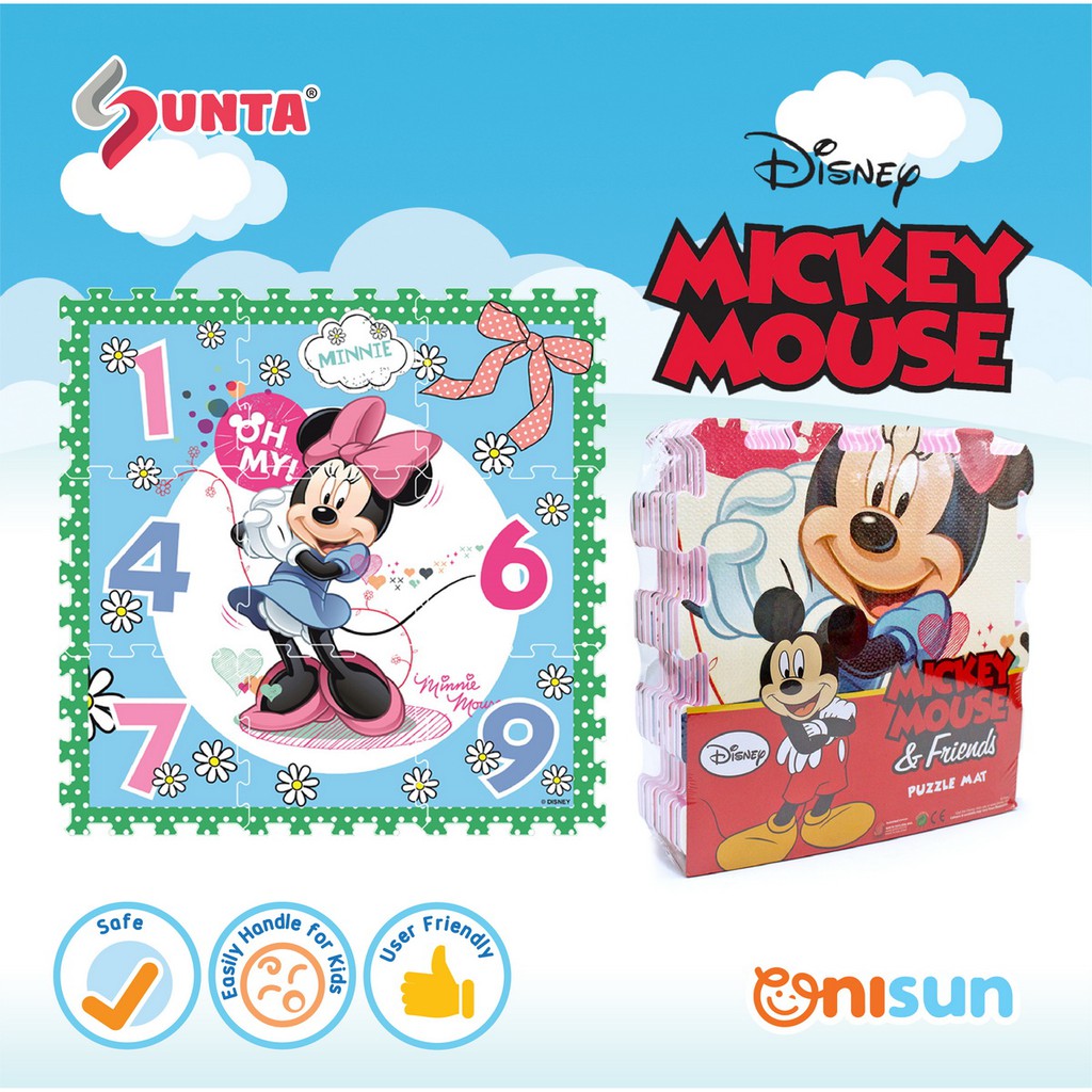 mickey mouse foam play mat