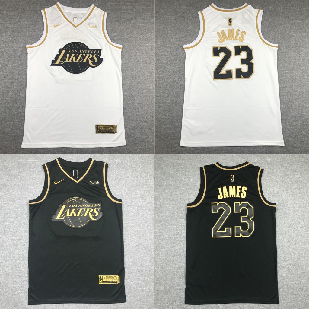 lakers jersey golden edition