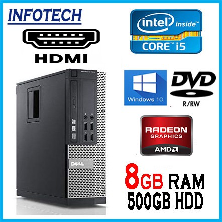 Dell Optiplex I5 3rd Gen 500gb 8gb Intel Or Amd Nvidia W10 Desktop Pc Cpu Optional I7 I3 I5 4th Shopee Malaysia
