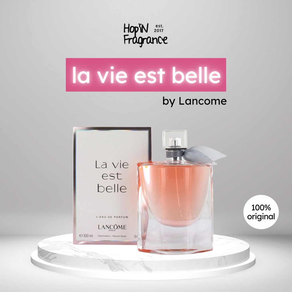 ORIGINAL Lancome La Vie est Belle EDP 100ml Perfume - 100% Authentic ...