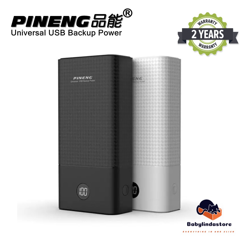 100 Original Pineng Pn 899pd 30000mah Quick Charge 3 0 Powerbank Pineng Pn899 Shopee Malaysia
