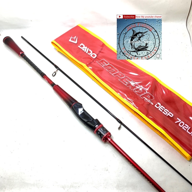 Daido Emperor Pro series 662,702 UL Carbon solid Fishing Rod Full fuji