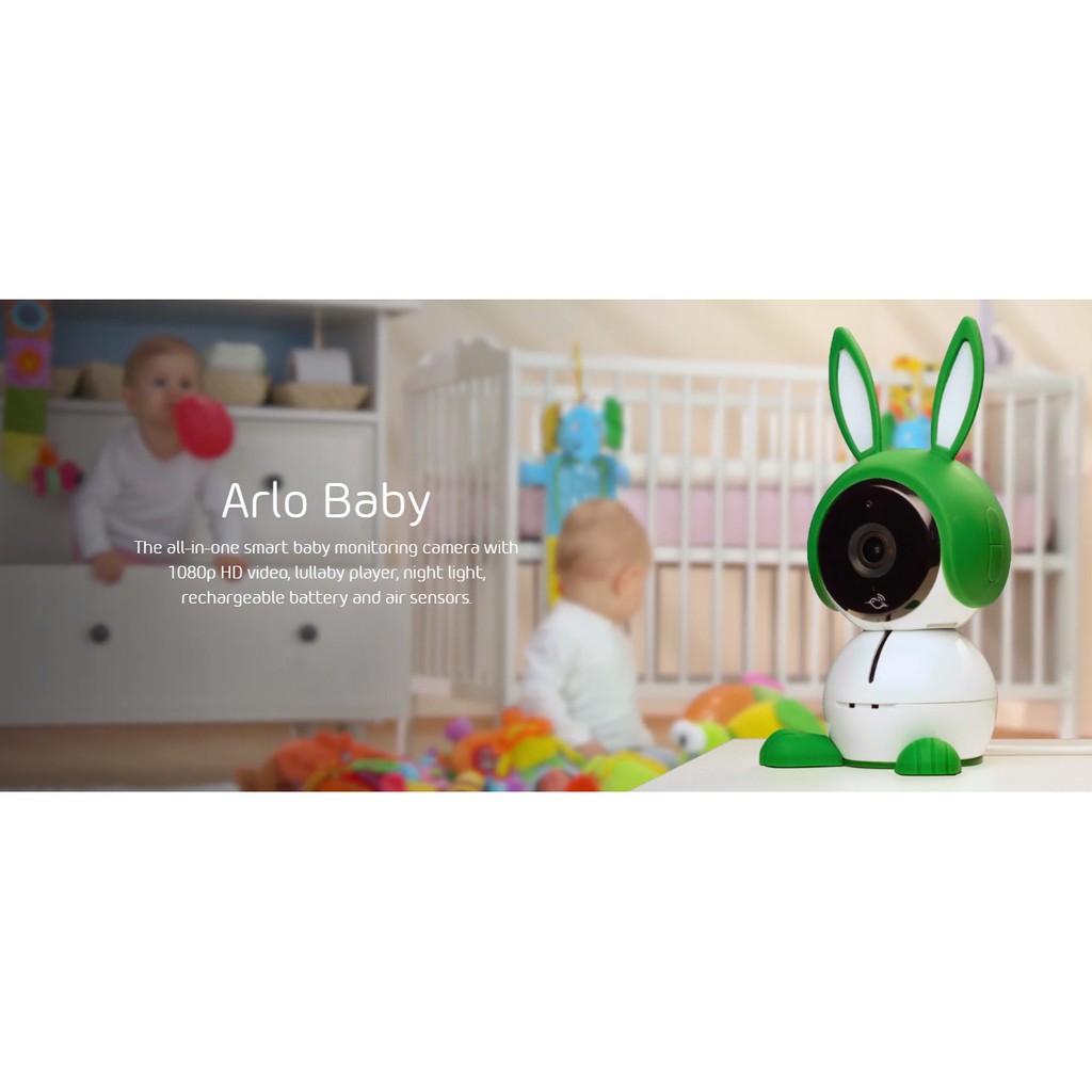 arlo baby 1080p hd monitoring camera by netgear