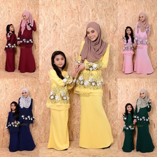  Baju  Kurung  Budak  Raya 2021 BAJUKU