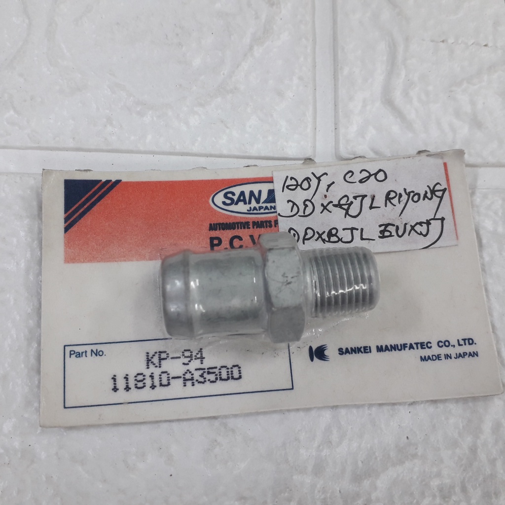 (SANKEI KP94) PCV VALVE FOR NISSAN C20 VAN & DATSUN 120Y (MADE IN JAPAN) (11810A3500) Shopee