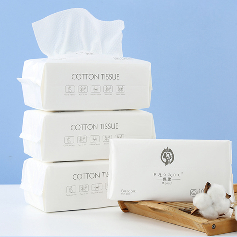 Facial Cotton Tissue Disposable Facial Towel Facial Tissue Disposable