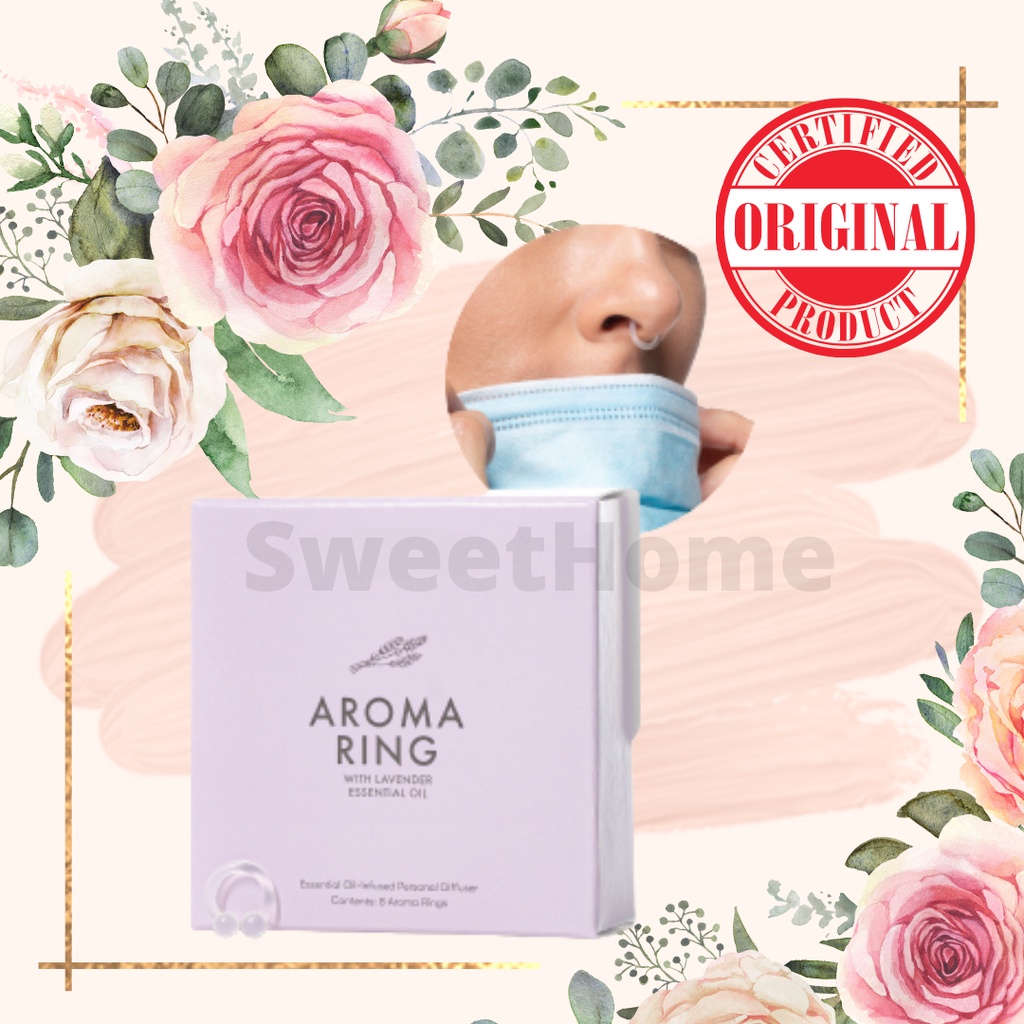 1piece Aroma Ring Lavender AromaEase Peppermint SweetHome Sweet Home Young-Livings  | Shopee Malaysia