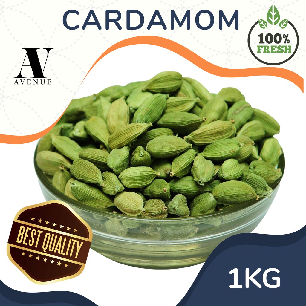 Jamilah Natural Green Cardamom Fresh Premium Quality (100 g/250 g/500