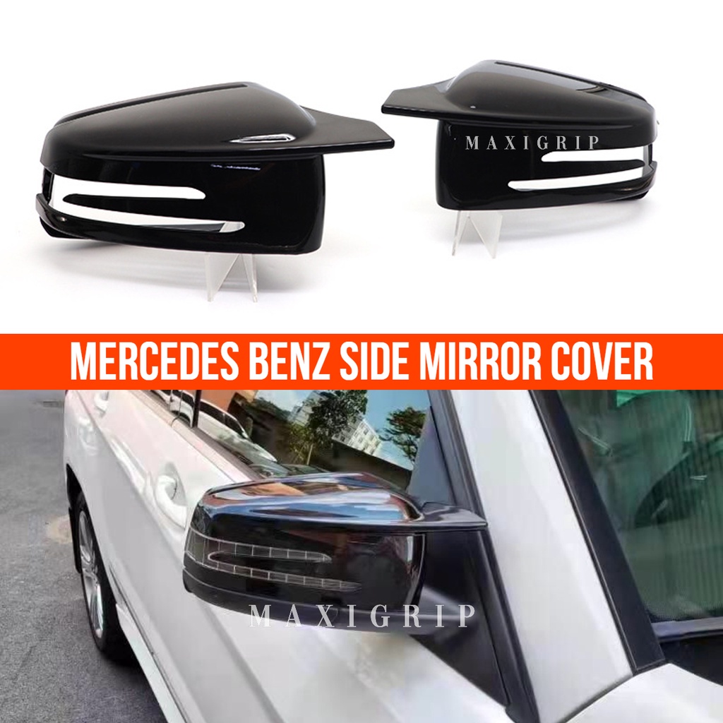 ABS Chrome Side Door Rearview Mirror Frame Trim For Mercedes Benz A CLA GLA GLK Class W117 W176 2014-2018 Accessories 
