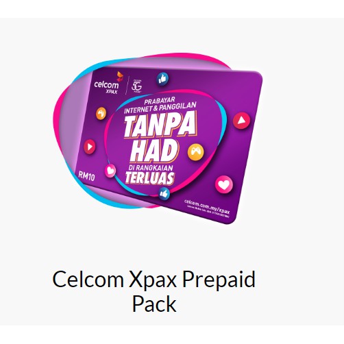 Buy Celcom Prepaid Simkad Xpax 03 Seetracker Malaysia