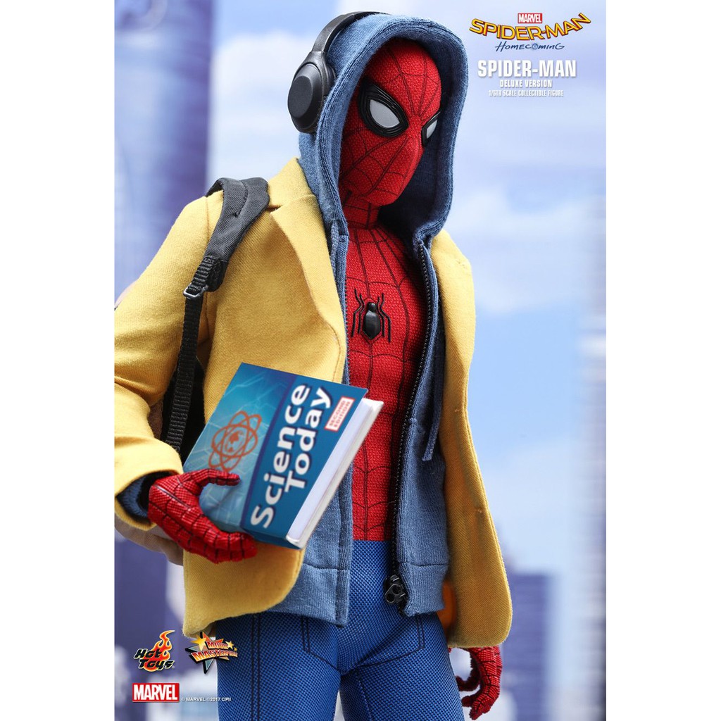 Hot Toys - Spider-Man Homecoming - Spiderman - 1/6th Scale - Deluxe Version  - MMS426 | Shopee Malaysia