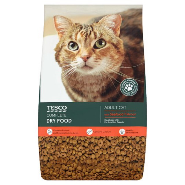 tesco kitten dry food