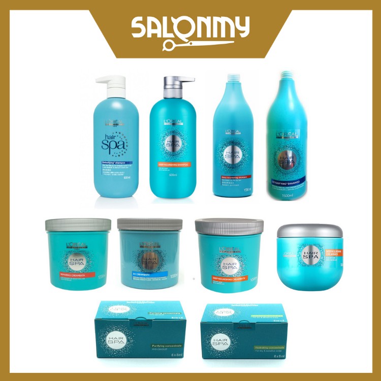 L'oreal Hair SPA Shampoo / Creambath / Concentrate Shopee Malaysia