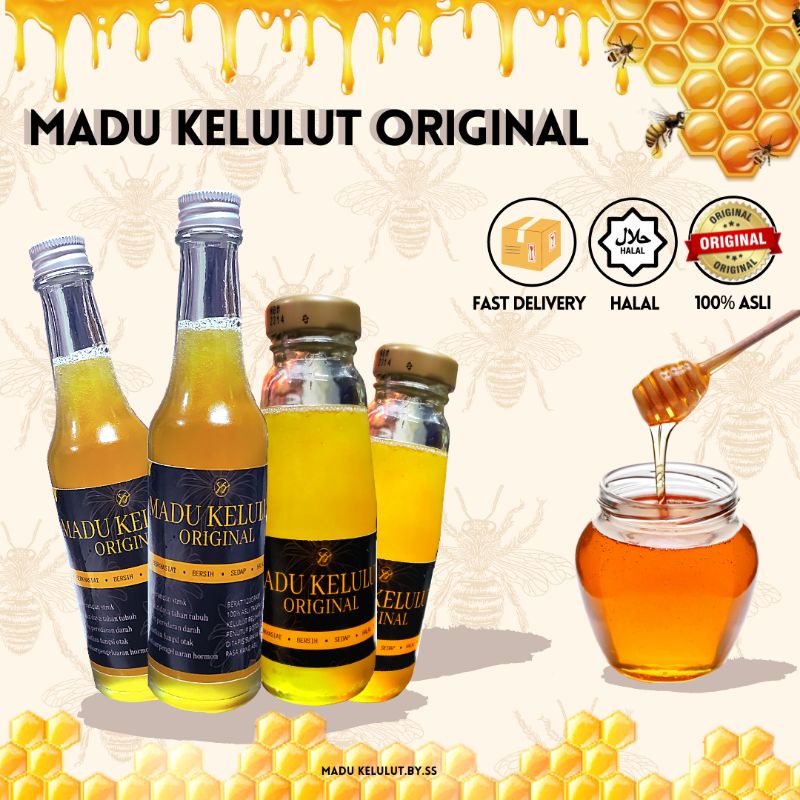 Madu Kelulut Asli Murah 120gram