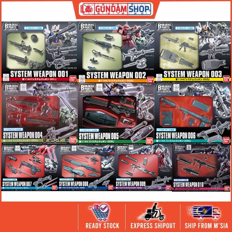 Bandai 1/144 System Weapon Set