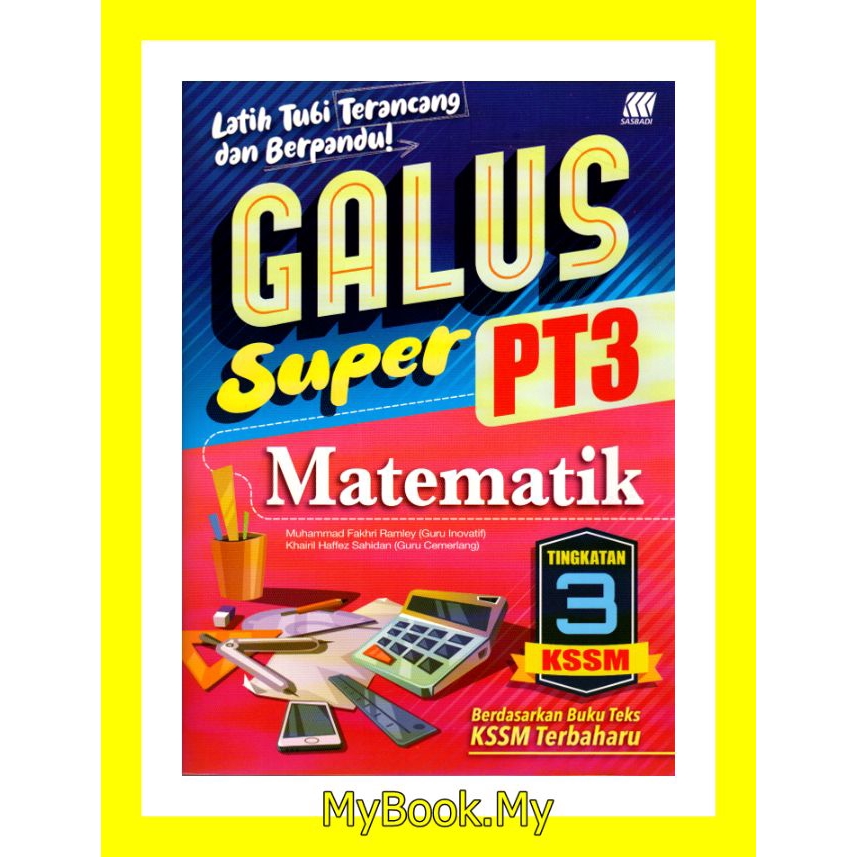 Myb Buku Latihan Galus Pt3 Tingkatan 3 Kssm Matematik Sasbadi Shopee Malaysia