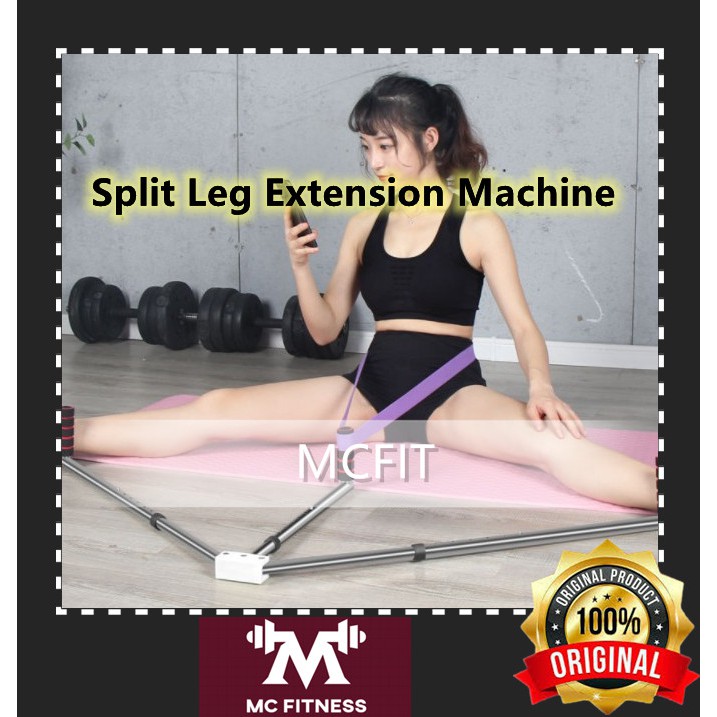 MCFIT Portable 3 Bar Leg Stretcher Split Leg Flexibility Strength Training Martial Arts Yoga Gym Pilates Slim  压腿劈叉训练器